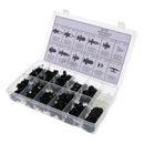 242 Pieces Clips Bumper Fender Trim Body Push Retainers Rivet Assortment Set