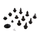 242 Pieces Clips Bumper Fender Trim Body Push Retainers Rivet Assortment Set