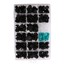299 Piece Replacement Universal Automotive Push Pin Rivets Retainer with Portable Storage Case