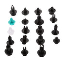 299 Piece Replacement Universal Automotive Push Pin Rivets Retainer with Portable Storage Case