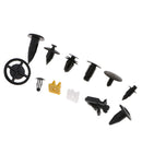 250 Pieces Car Body Push Rivets Fender Retainer Fastener Clip For Nissan