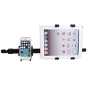 2-in-1 360 Degree Ratating Car Seat Headrest Mount Holder for Phone Tablets