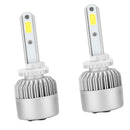 Car 880/881/H27 LED Headlight Conversion Lamp 6000K Cool White 72W 7200LM