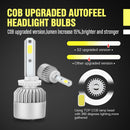 Car 880/881/H27 LED Headlight Conversion Lamp 6000K Cool White 72W 7200LM