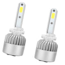 Car 880/881/H27 LED Headlight Conversion Lamp 6000K Cool White 72W 7200LM