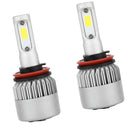 2 Piece LED Headlight Bulbs 6000K Conversion Kit H11/H9/H8 72W 7200LM