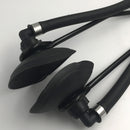 Outboard Boat Dual Water Feed Motor Flusher Round Ear Muff Cup Universal