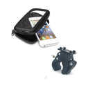 Motorcycle Bike Handlebar Mount 5.5'' Phone Holder Bag Pouch Waterproof