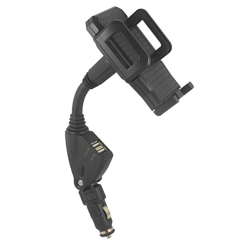 car phone charger holder cigarette lighter Dual USB Cigarette Lighter Socket Car Mount Charger Holder For Cell Ph –  SHOP2INDIA GATEWAY