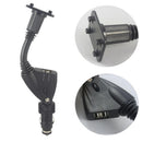 Dual USB Cigarette Lighter Socket Car Mount Charger Holder For Cell Phone