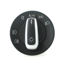 6PCS Headlights & Windows & Mirror Control Chrome Switch For VW Passat B6