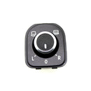 6PCS Headlights & Windows & Mirror Control Chrome Switch For VW Passat B6