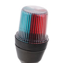 12V Marine Boat Three-Color Red Green White LED Anchor Light Stainless Steel