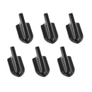 6 Pieces Universal Bumper Roof Air Vortex Generator Shark Fin Decorative
