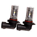 2 Piece 9145 H10 30W LED Fog Driving Light Car Head Lamp Bulb White 6000K