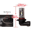 2 Piece 9145 H10 30W LED Fog Driving Light Car Head Lamp Bulb White 6000K