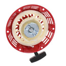 Pull Start Starter Recoil Red Cover 5.5HP / 6.5HP For Honda GX120 / GX160 / GX200