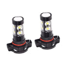 2 Piece H16 5202 PS24W Car Fog Light Auto LED Driving Daytime Running Light DRL Bulbs 30w Projection 6000k Super Bright White