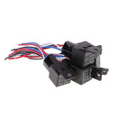5 Pieces DC12V 40Amp Car SPDT Automotive Relay 4-Pin 4 Wires Harness Socket Kits for Car Boat