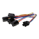 5 Pieces DC12V 60Amp Car SPDT Automotive Relay 5-Pin 5 Wires Harness Socket Kits for Car Boat