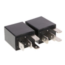 10 Pieces Automotive Car 12V 4-Pin 30 Amp Relay Kit For Fuel Pump Light Horn