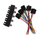 5 Pairs Automotive 12V 80Amp 5-Pin Relay & Sockets Harness Connector