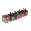 5 Pieces DC12V 80A Amp SPST Automotive 4 Pin Car Relay with Wires and Harness Socket Set