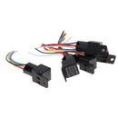 5 Pieces DC12V 40Amp Car SPDT Automotive Relay 5-Pin 5 Wires Harness Socket Kits for Car Boat