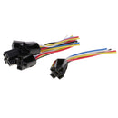 5 Pieces DC12V 80Amp Car SPDT Automotive Relay 5-Pin 5 Wires Harness Socket Kits for Car Boat