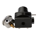 Black Universal Adjustable Fuel Pressure Regulator Adjuster Auto Parts