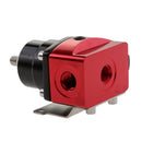Automotive Fuel Pressure Regulator 160psi Gauge AN6 Fittings Red