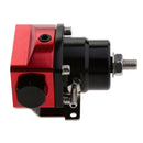 Automotive Fuel Pressure Regulator 160psi Gauge AN6 Fittings Red