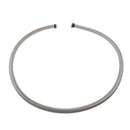 AN 6 High Temperature Stainless Steel Braided Racing Car Hose Fuel Oil Line 3.28 Feet Silver