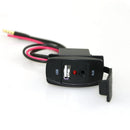 3.5mm Audio Jack AUX/USB Socket Adapter for Car Motorcycle Marine Boat RV