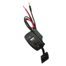 3.5mm Audio Jack AUX/USB Socket Adapter for Car Motorcycle Marine Boat RV