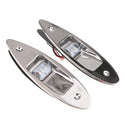 Red&Green Marine Boat LED Side Navigation Light Flush Mount Side Light SS.304