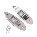 Red&Green Marine Boat LED Side Navigation Light Flush Mount Side Light SS.304