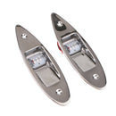 Red&Green Marine Boat LED Side Navigation Light Flush Mount Side Light SS.304