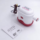 Submersible 750GPH 12V Automatic Marine Bilge Pump Caravan Boat RV 15mm Outlet Built-in Switch