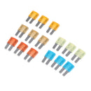 15 Pieces Auto Car Vehicles Audio 5A 7.5A 10A 15A 20A Micro 2 ATR Blade Style Fuse