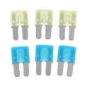 15 Pieces Auto Car Vehicles Audio 5A 7.5A 10A 15A 20A Micro 2 ATR Blade Style Fuse