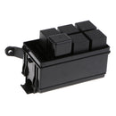 Car Auto 6-Way Blade Fuse Holder 5 Relay Socket Distribution Block