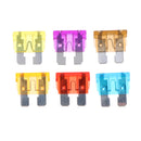 Car Auto 6-Way Blade Fuse Holder 5 Relay Socket Distribution Block