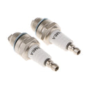 2 Pieces Engine Standard Spark Plug BM6A For Chainsaw Lawn Mower Strimmer