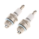 2 Pieces Engine Standard Spark Plug BM6A For Chainsaw Lawn Mower Strimmer