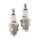 2 Pieces Engine Standard Spark Plug BM6A For Chainsaw Lawn Mower Strimmer