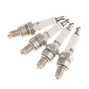 4 Pieces Spark Plug A7TC A7TJC 3 Electrode GY6 50-125cc Moped Scooter ATV Quads