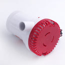 Impact Resistant ABS Plastic DC 24Volt 4 Amp 1500 GPH 29mm ID Hose Bilge Pump