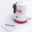 Submersible 1500GPH 12V Marine Bilge Pump Caravan Boat RV 29mm 1-1/8'' Hose