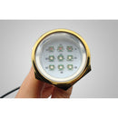 Boat Marine LED Drain Plug Light Underwater RGB Lamp Remote Control High Performance